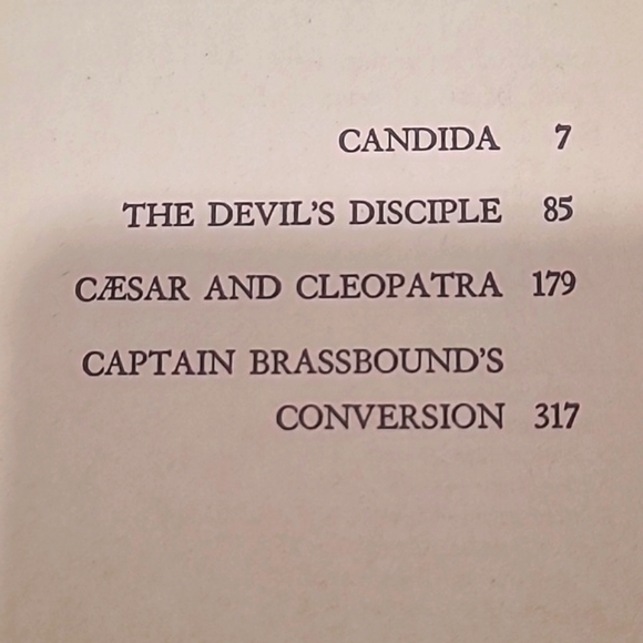 VTG 4 Plays by Bernard Shaw Paperback Book - Picture 3 of 5